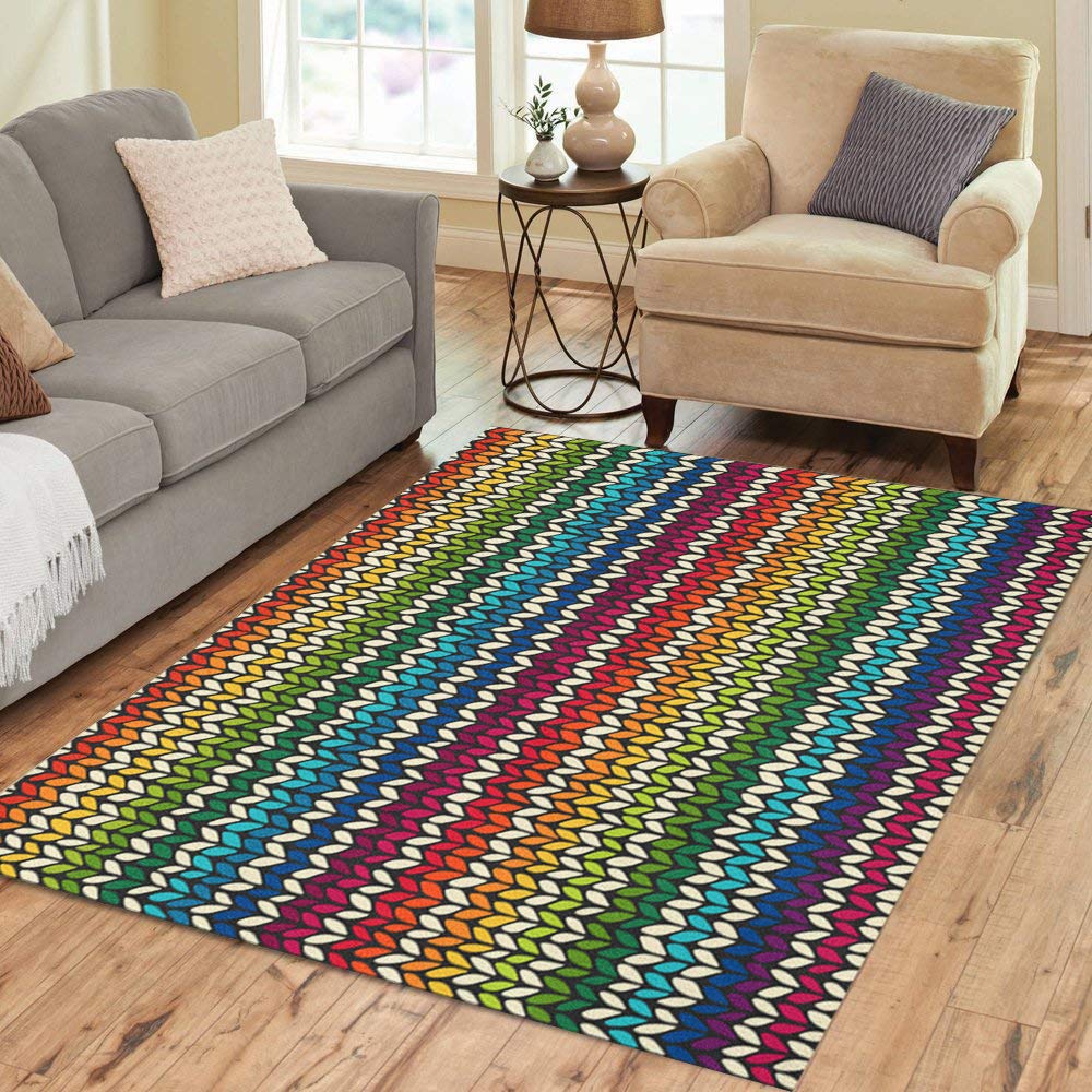 Knitted rugs patterns