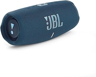 JBL Charge 5 Portable Speaker - Blue, JBLCHARGE5BLU, Bluetooth