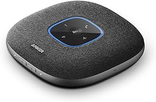 Anker PowerConf S3 Bluetooth Speakerphone with 6 Mics, Enhanced Voice Pickup, 24H Call Time, App Control, Bluetooth 5, USB...