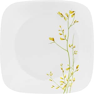 Corelle Square 8-3/4-Inch Luncheon Plate, Kobe