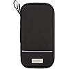 Amazon Basics RFID Travel Passport Wallet Organizer, 10 x 5 Inches, Black, Solid