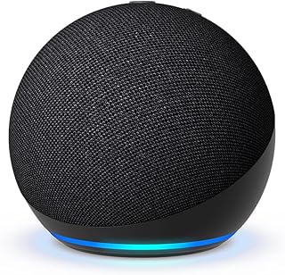 Echo Dot (5th Gen) | smart bluetooth speaker with vibrant sound and Alexa | Use your voice to control smart home devices, ...