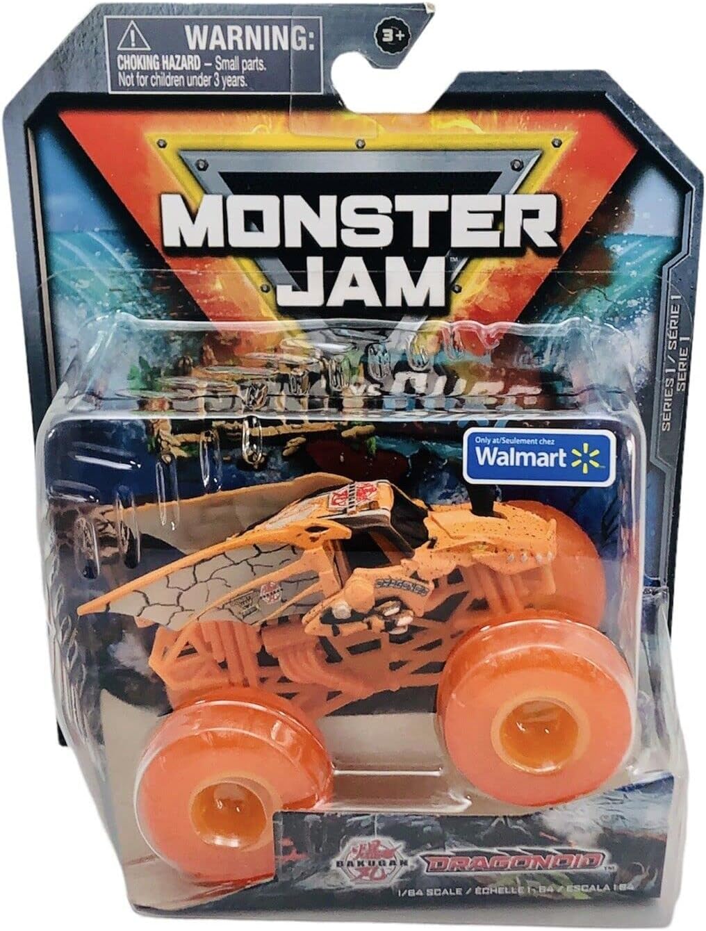 Amazon.com: Monster Jam Earth vs Surf Dragonoid (1:64 Scale) : Toys & Games