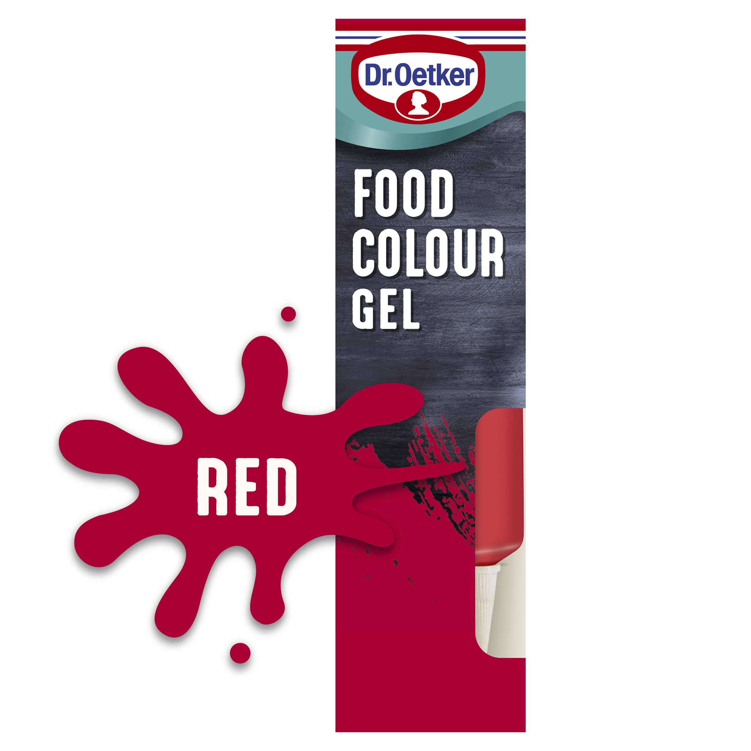 Dr. Oetker Extra Strong Food Colour Gel Red, 15 Gm