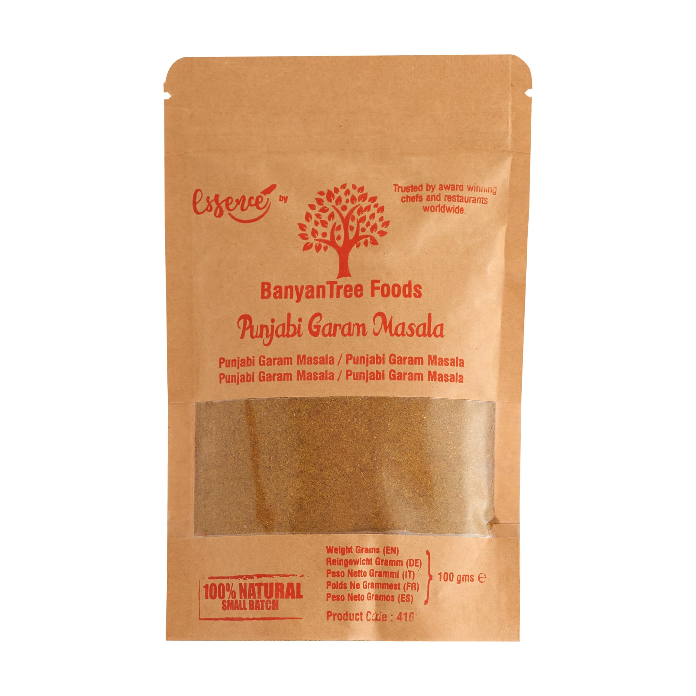 BanyanTree Foods Garam Masala 100g (Great Taste Award Winner) ~ All Natural | Indian Origin