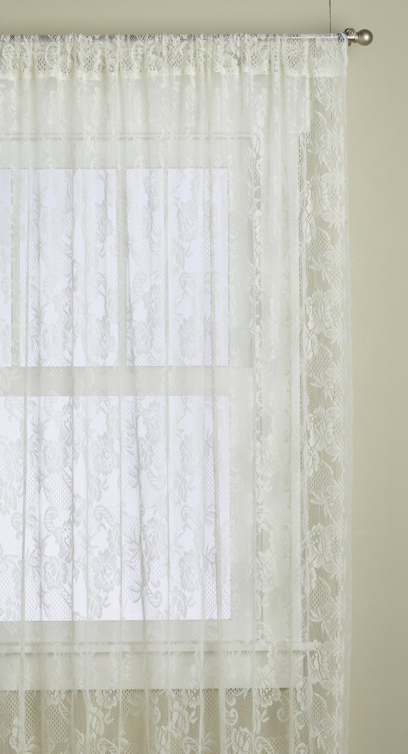 Irish lace curtains