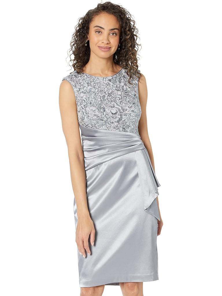 Vince Camuto Embroidered Lace Cocktail Dress