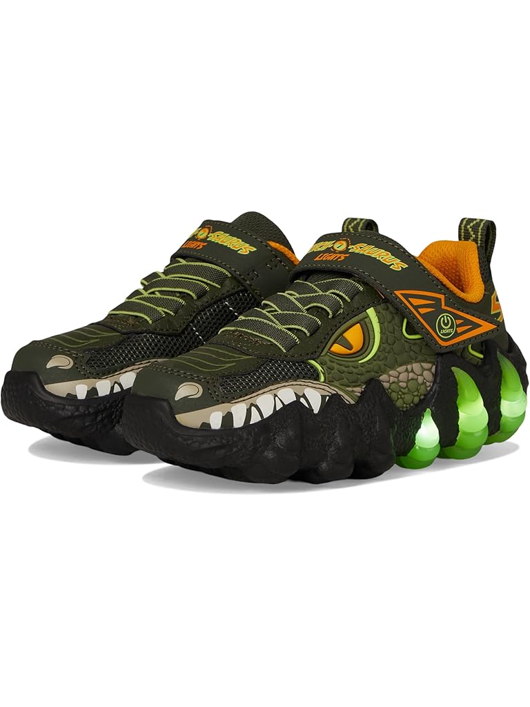 Olive SKECHERS KIDS Skech-O-Saurus Lights 2.0 400121L (Little Kid/Big Kid)