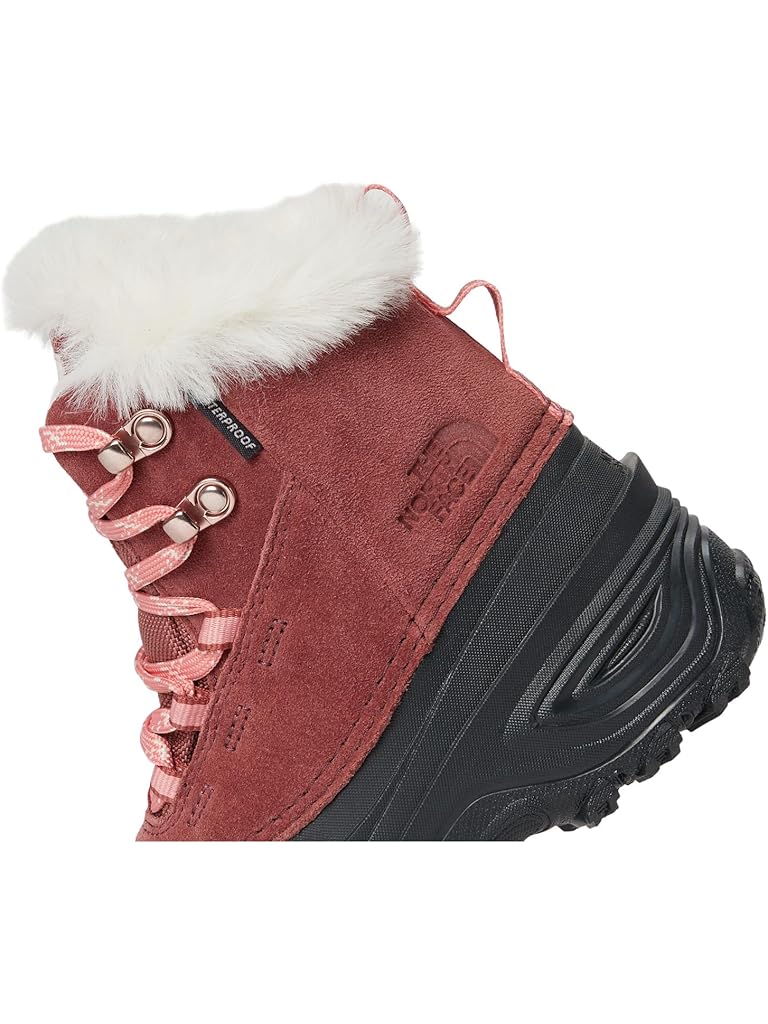 Red The North Face Kids Shellista V Lace Waterproof (Youth)