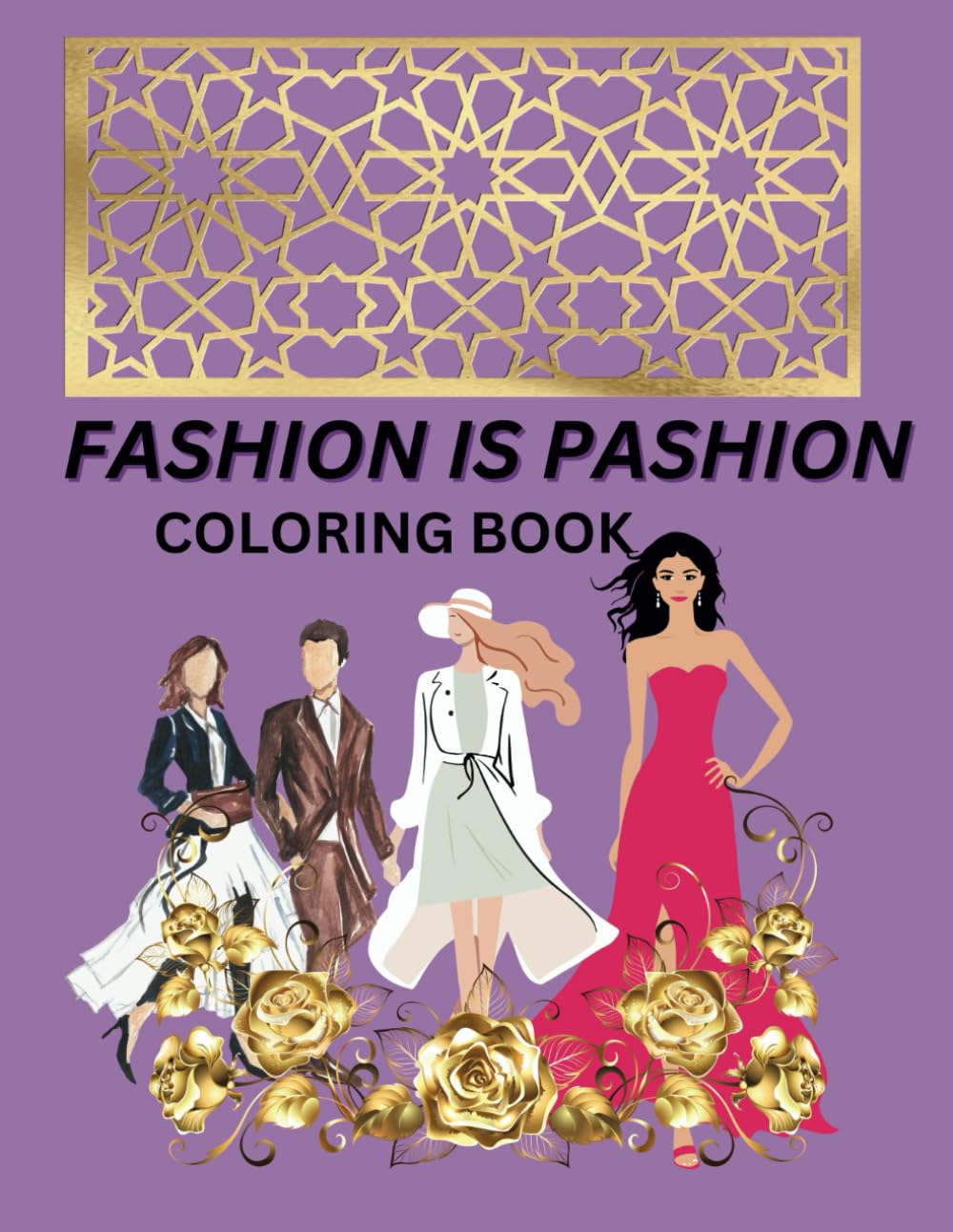 FASHION COLORING BOOK