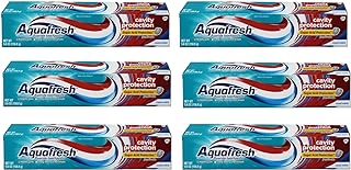 Aquafresh Cavity Protection Tube Cool Mint, 5.6 Ounce (Pack of 6)