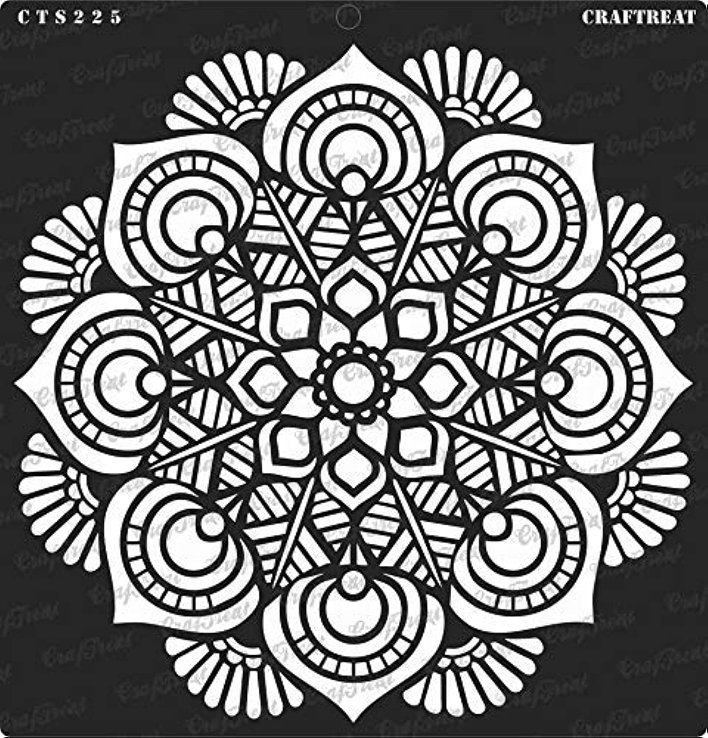 Buy CrafTreatMandala Wall Stencils for Painting Large Pattern - Mandala ...