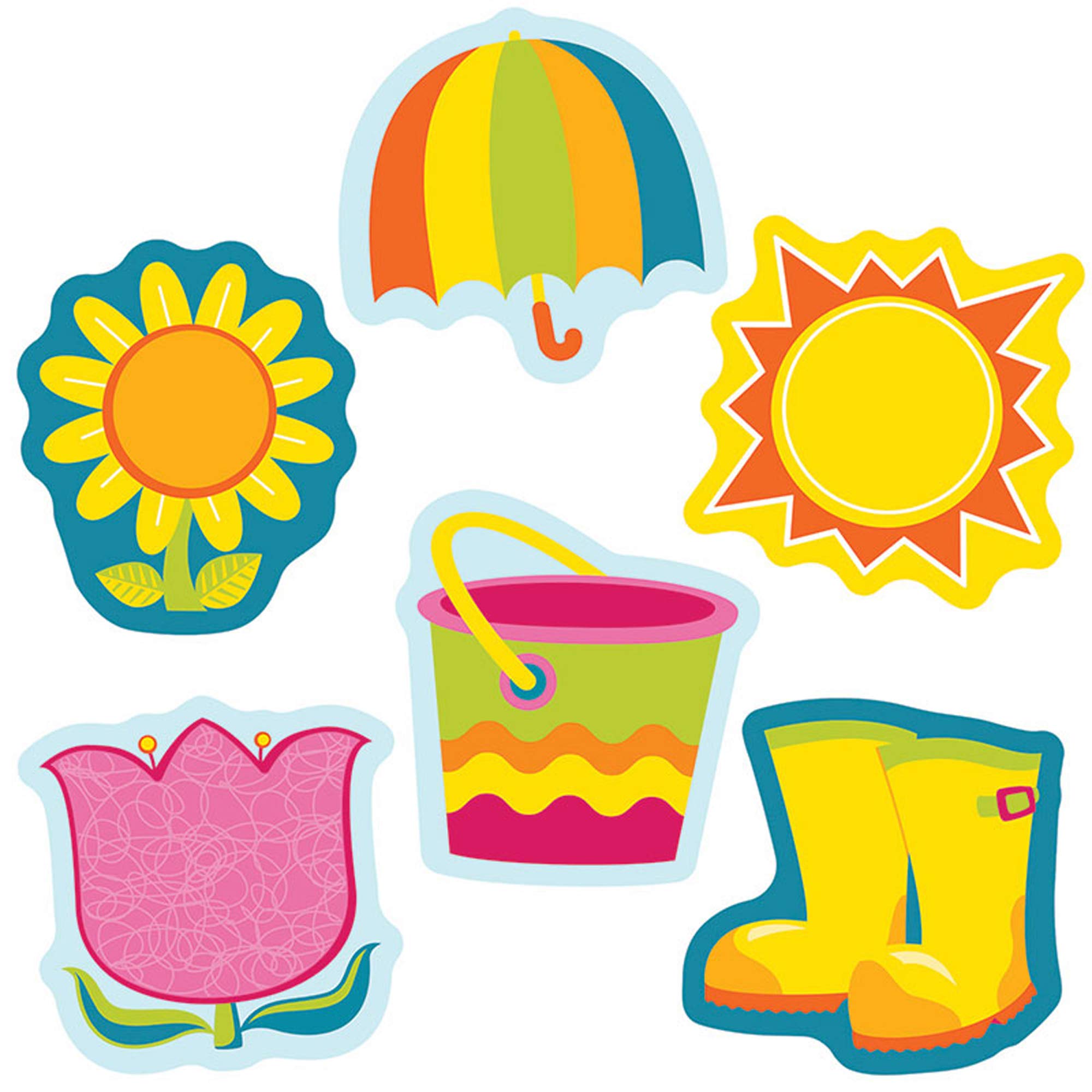 : Carson Dellosa School Pop Bunting 30- Figuras para recortar :  Carson Dellosa Education: Productos de Oficina