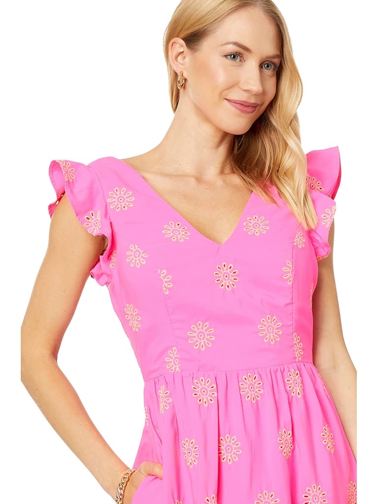 Lilly Pulitzer Lillyanne Flutter Sleeve Dress