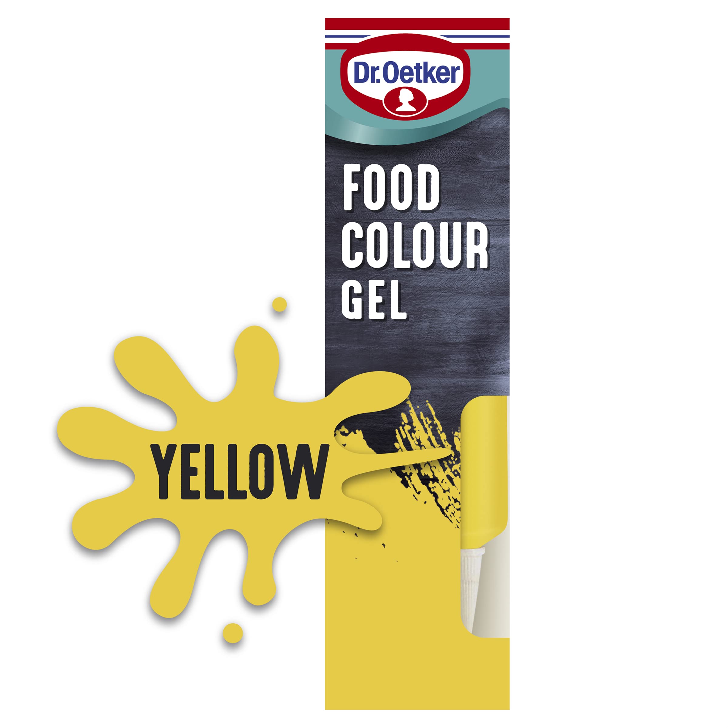 Dr. Oetker Extra Strong Food Colour Gel Yellow 15G, 15 Gm