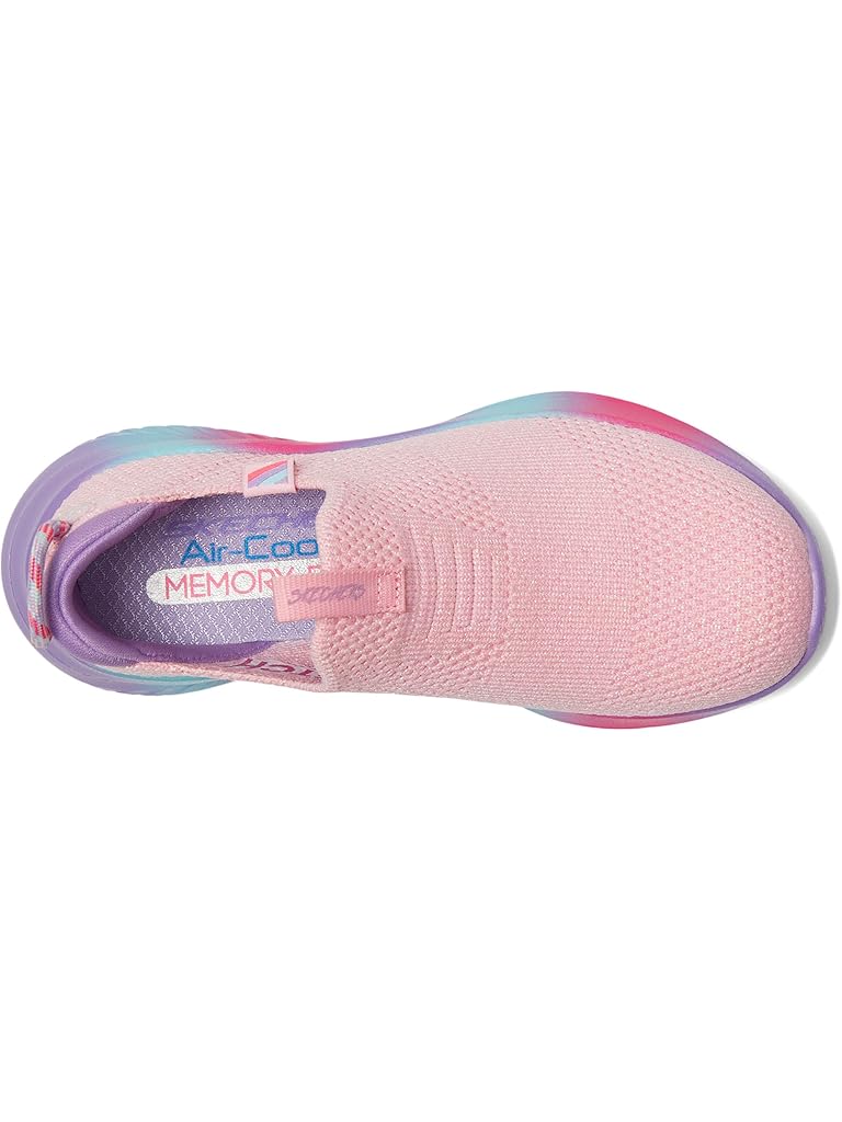 Pink SKECHERS KIDS Ultra Flex 3.0 - Color Joy (Little Kid/Big Kid)