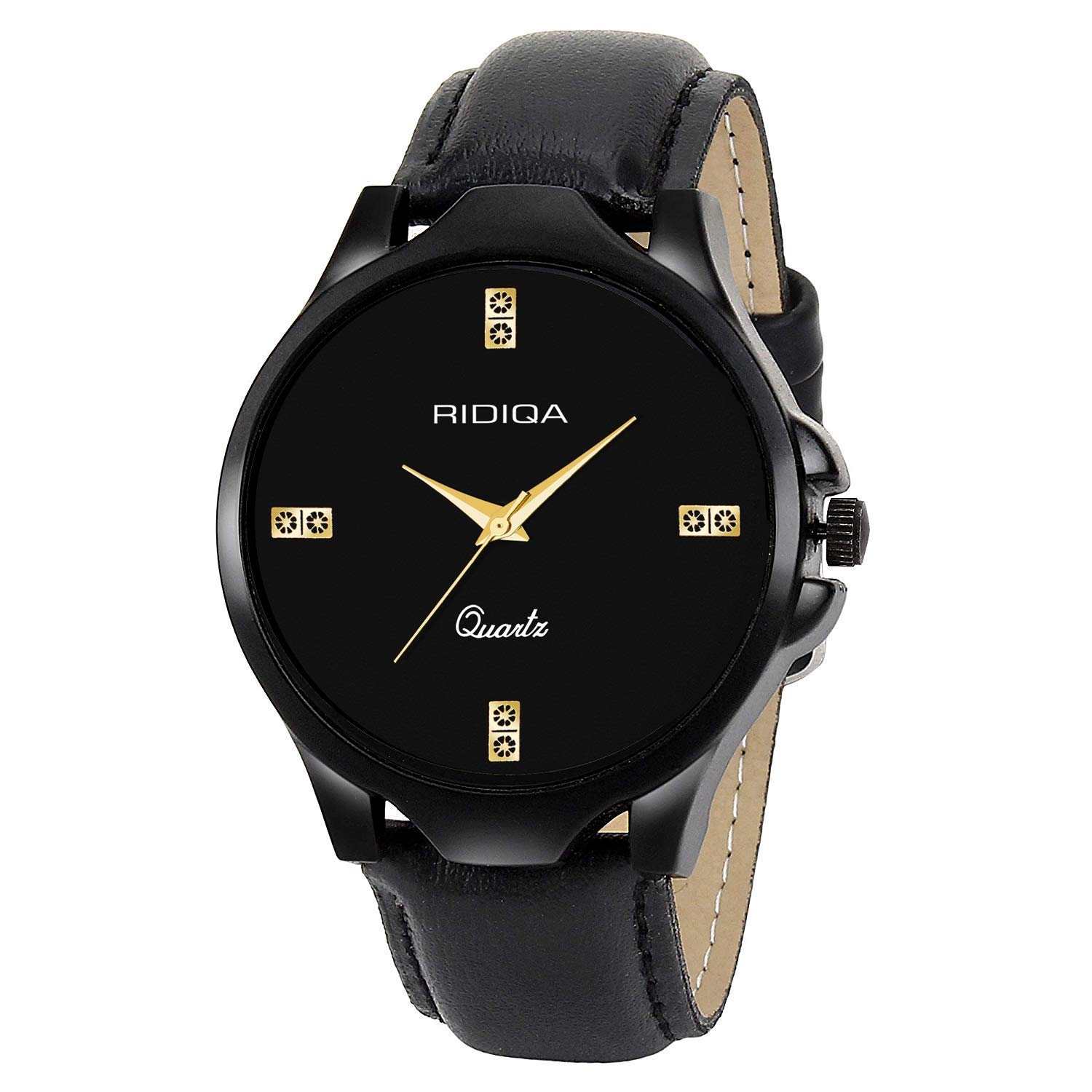 RIDIQA Analog Black Dial Men's Watch RD-321