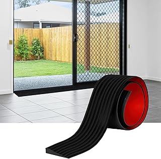 Threshold Ramps for Doorways, Self-Adhesive Rubber Ramps for Door Threshold Rubber Door Threshold Ramp for Wheelchair Scoo...