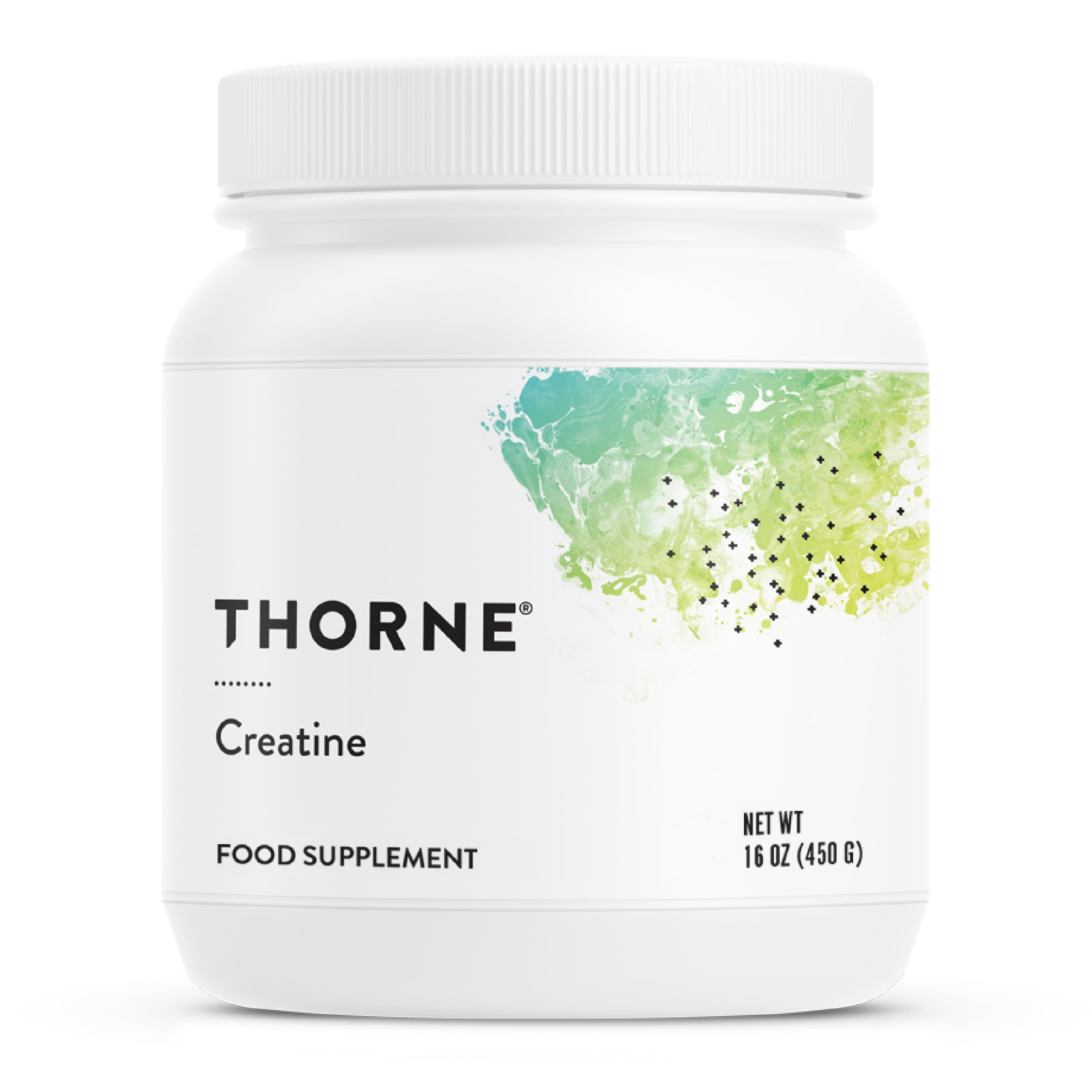 THORNECreatine - Creatine Monohydrate, Amino Acid Powder - Support Muscles, Cellular Energy and Cognitive Function - Gluten-Free, Keto - NSF Certified for Sport - 450 grams - 90 Servings