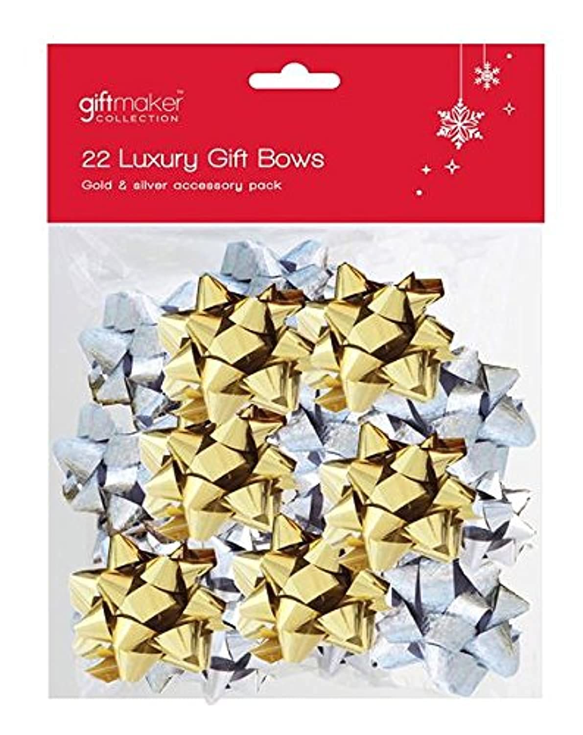 Anker PACK OF 22 GOLD OR SILVER BOWS - ABPR