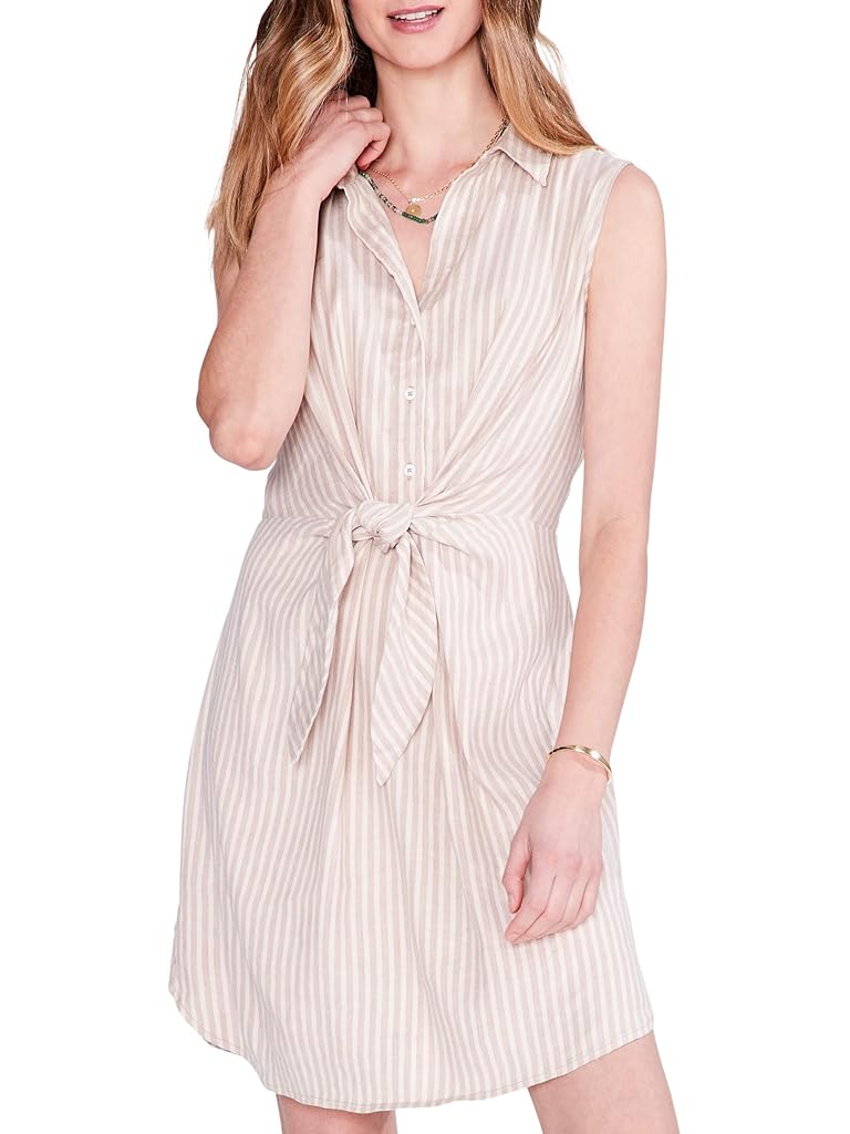 NIC+ZOE Cafe Tie Front Dress