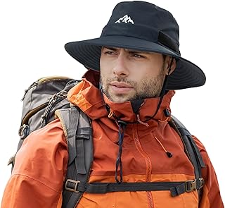 Comhats Waterproof Bucket Rain Hats Unisex, All Weather Outdoor Adventure Hat for Golf Safari Fishing Hiking, Windproof | ...