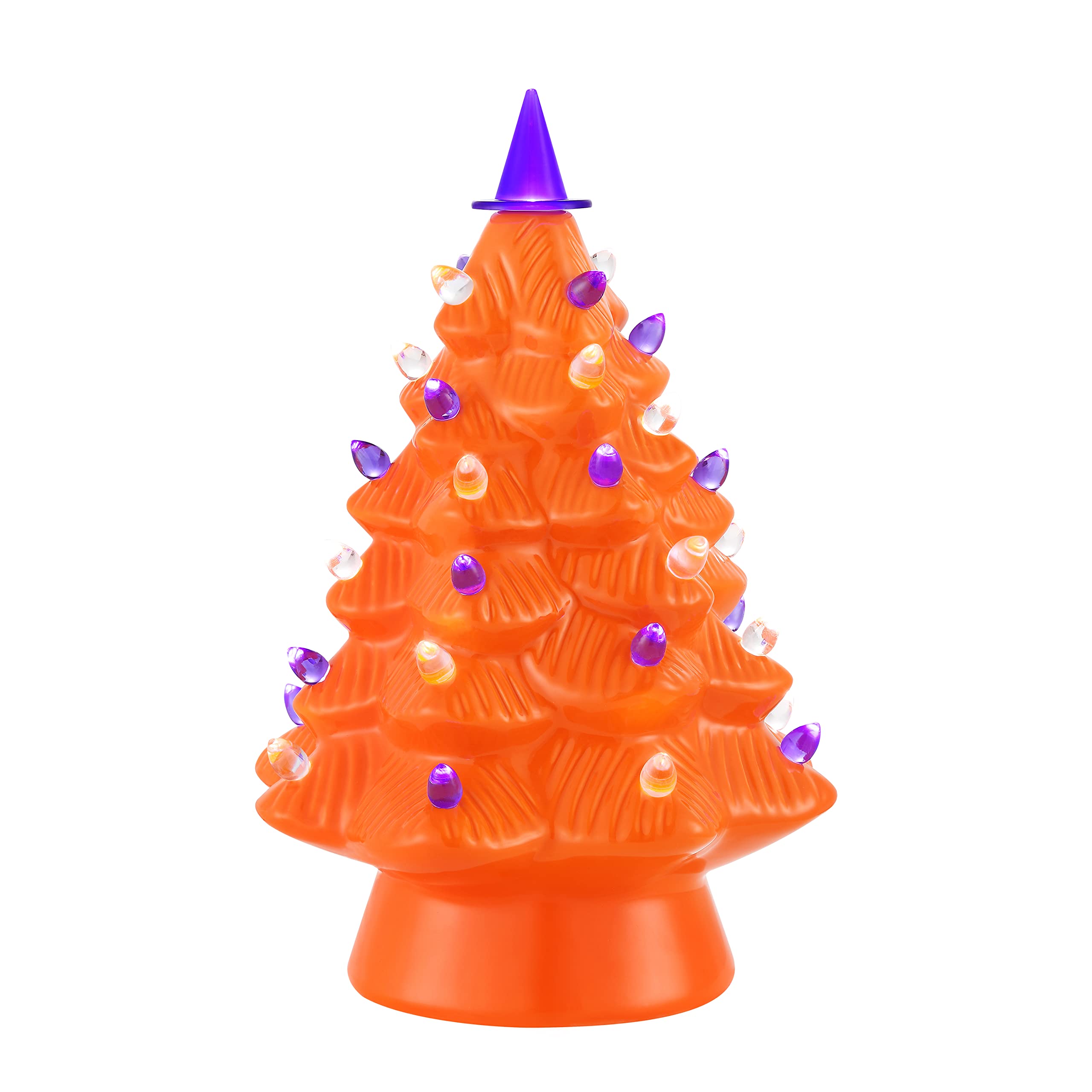 Amazon.com: Mr. Halloween Nostalgic Ceramic Tree with LED Lights ...