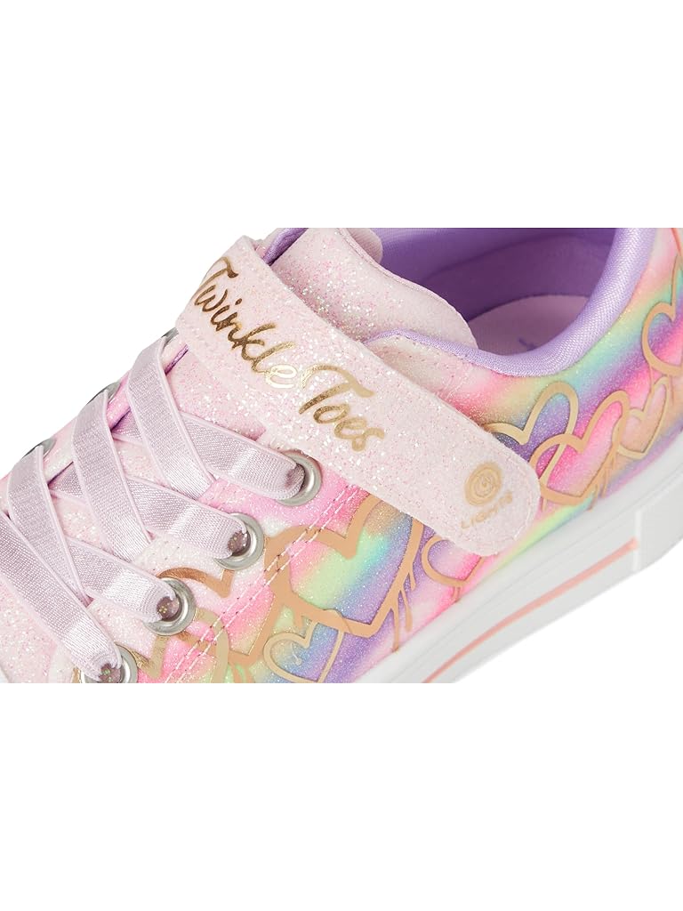 Pink SKECHERS KIDS Twinkle Sparks - Ombre Love 314823L (Little Kid)