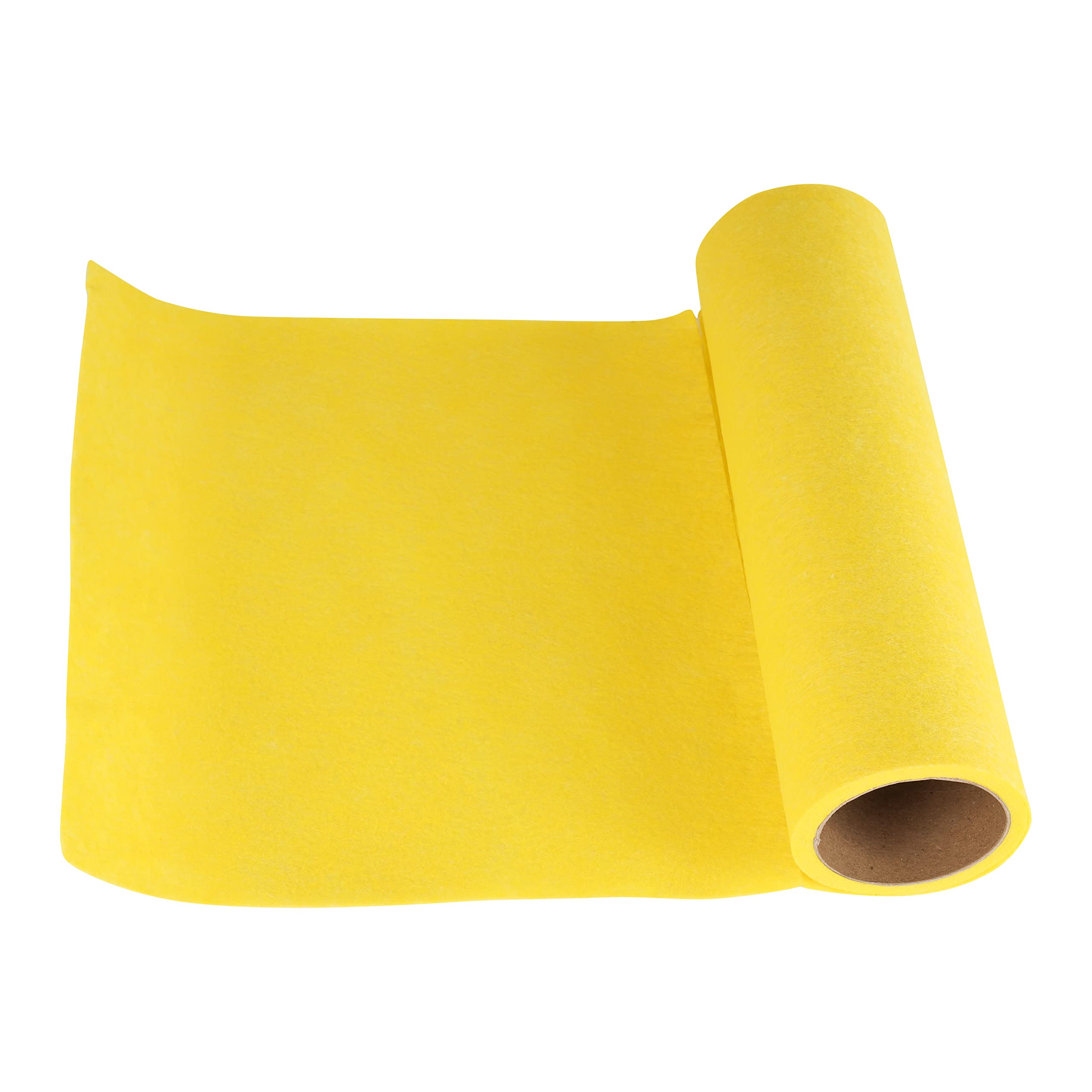 Royalford Pack of 2 Cleaning Cloth Roll- RF11072 100% Anti-Bacterial and Super Absorbent Power 50% Polyester, 30% Microfiber 20% Viscose for Effective Yellow