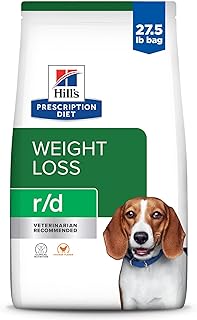 Hill's Prescription Diet r/d Weight Loss Chicken Flavor Dry Dog Food, Veterinary Diet, 27.5 lb. Bag