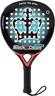 Amazon.com : Black Crown | Spider Padel Racket Paddle ...