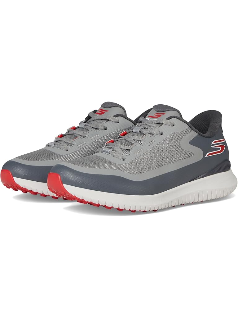 Gray Skechers GO GOLF Flite Spikeless Slip-In Golf Shoe