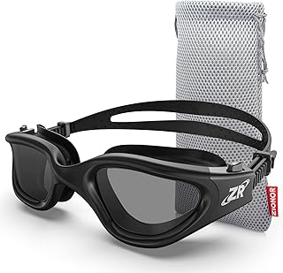 ZIONOR Swim Goggles, Upgraded G1 Polarized Swimming Goggles Anti-fog for Men Women Adult