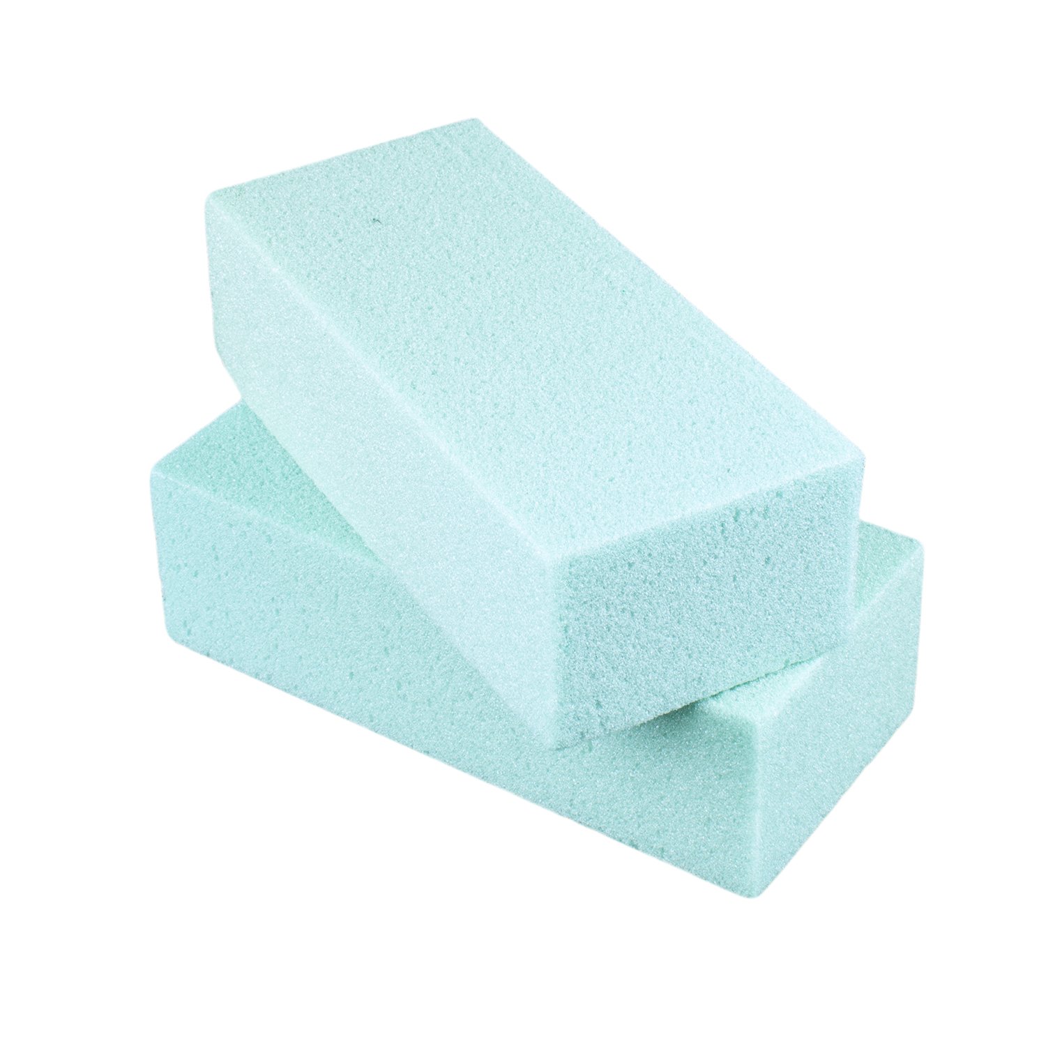 Super Z Outlet Standard Floral Foam Dry Polystyrene Blocks Bricks Green Arts & Crafts Base Lightweight Heavy Duty for Artificial Floral Dried Arrangements Decorations (2 Pack, 7.75" x 3.5") (2 Pack)