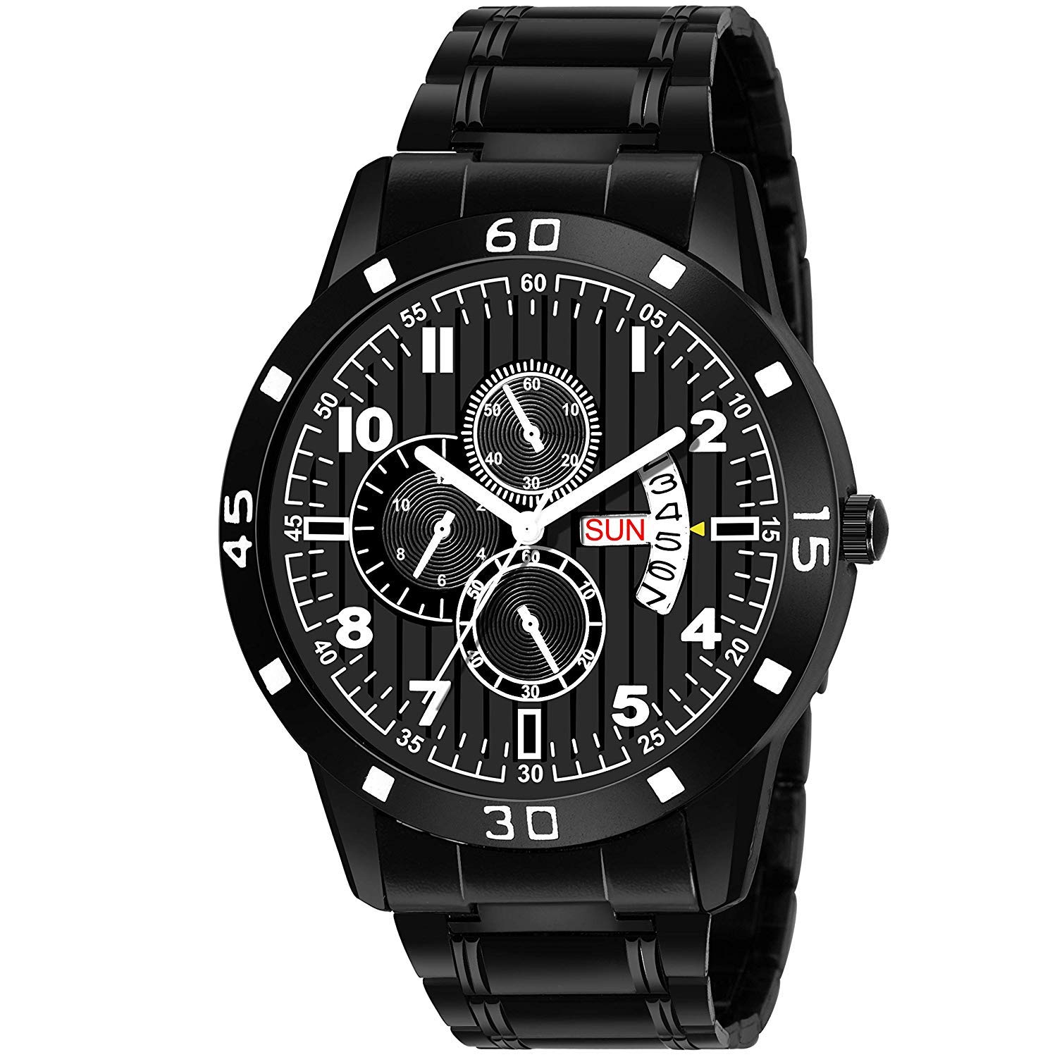 RIDIQA Black dial Watch for Men for Boys