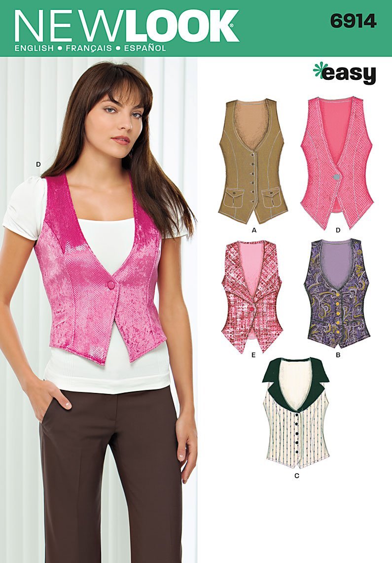 Women vest pattern