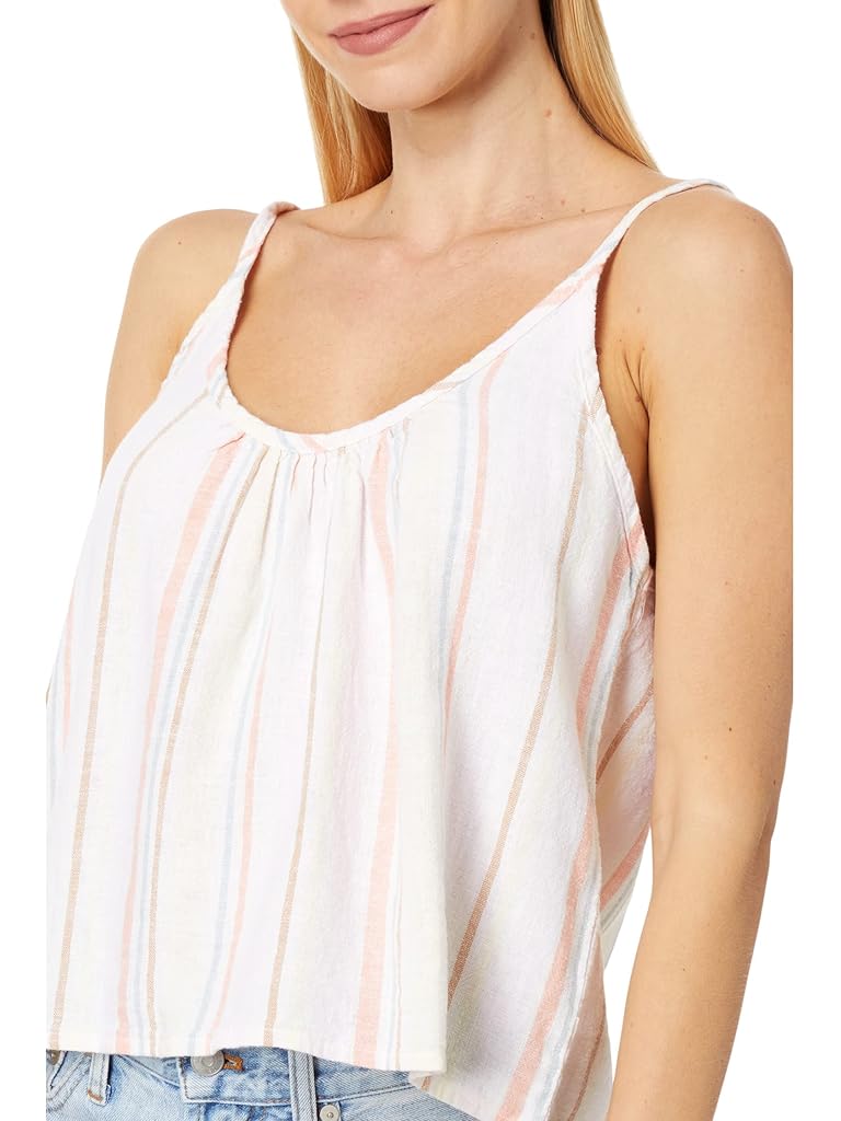 bobi Los Angeles Cami Shirred Top