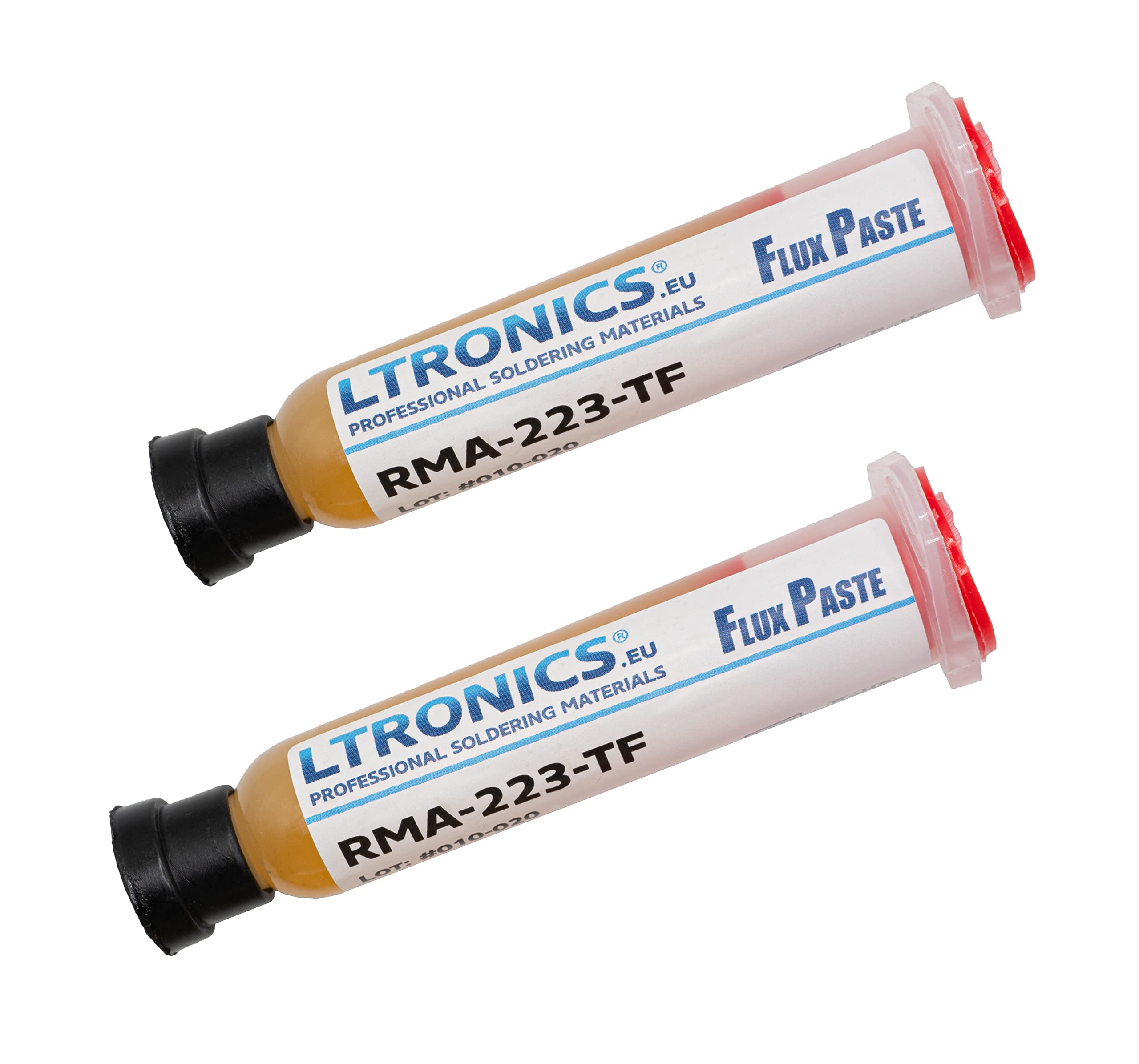 LTronicsRMA-223 Flux Grease Paste 10cc Syringe for BGA SMD Solder Soldering - Pack of 2