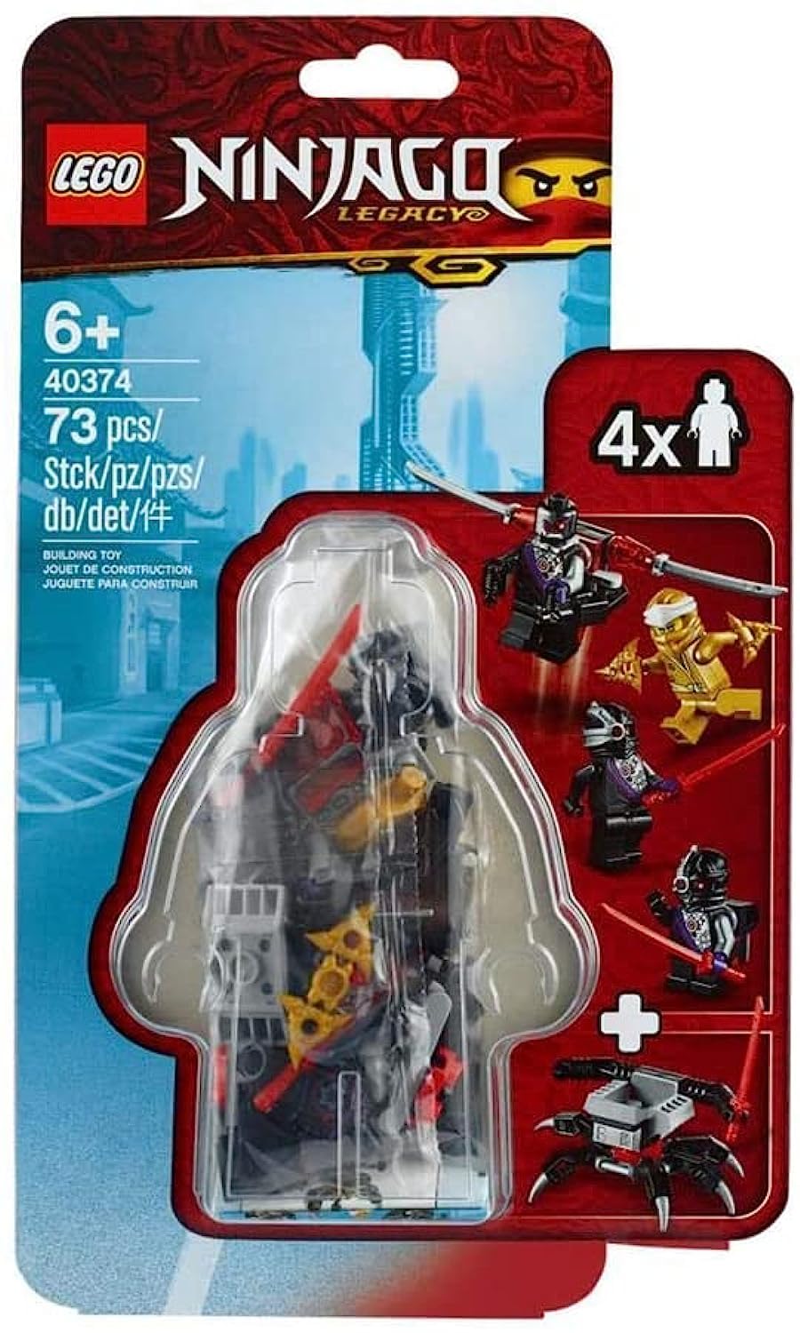 LEGO Golden Zane Minifigure Set- 40374