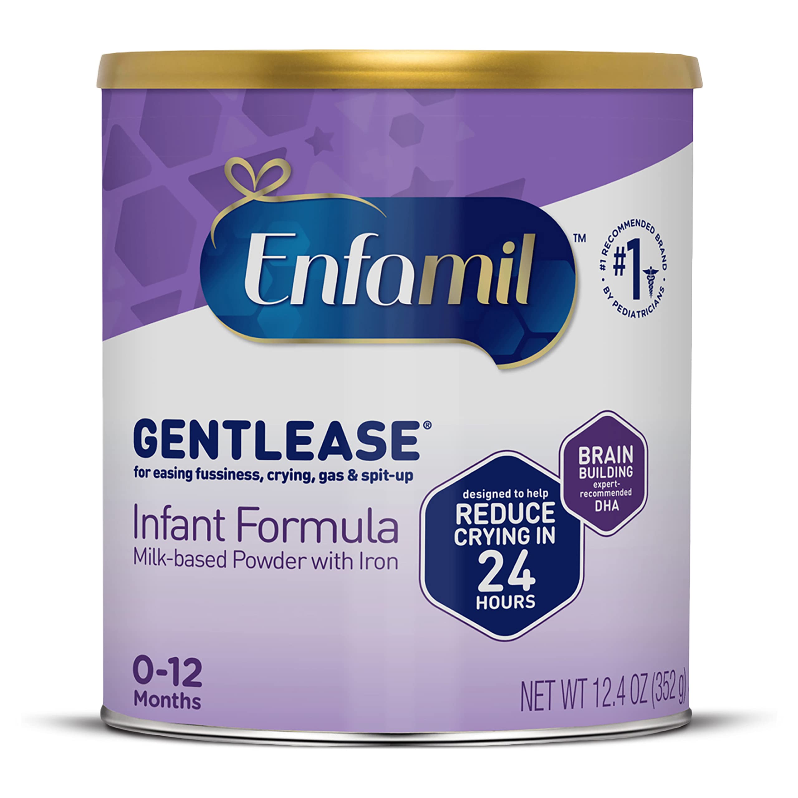 Enfamil Gentlease Baby Formula, Reduces Fussiness, Crying, Gas and Spit ...