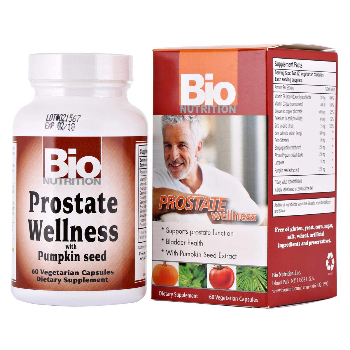 Bio NutritionProstate Wellness 60's