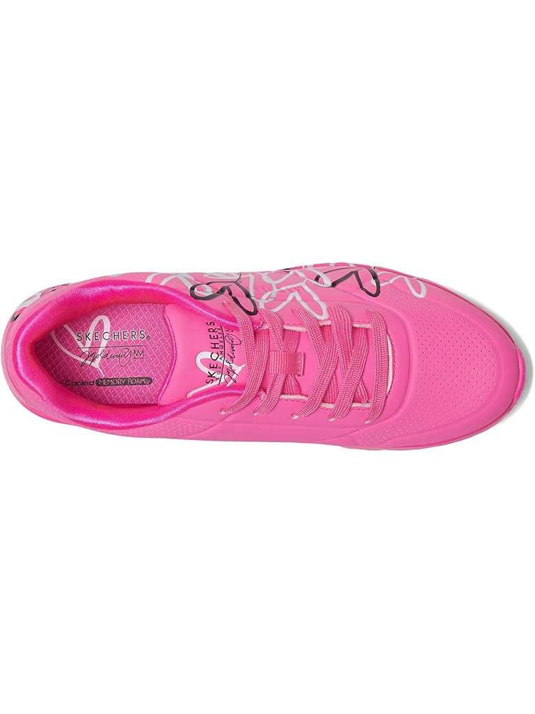 Multi SKECHERS KIDS Jgoldcrown:Uno Lite - Metallic Love 314067L (Little Kid/Big Kid)