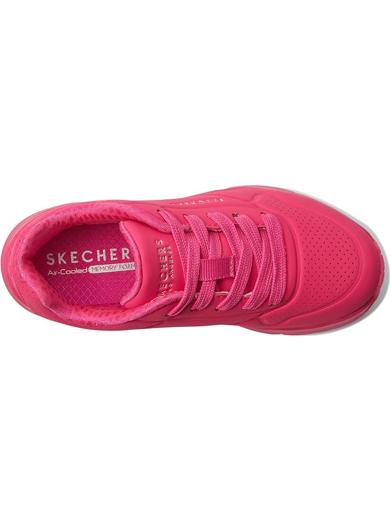 Pink SKECHERS KIDS Street - Uno Gen1 310525L (Little Kid/Big Kid)