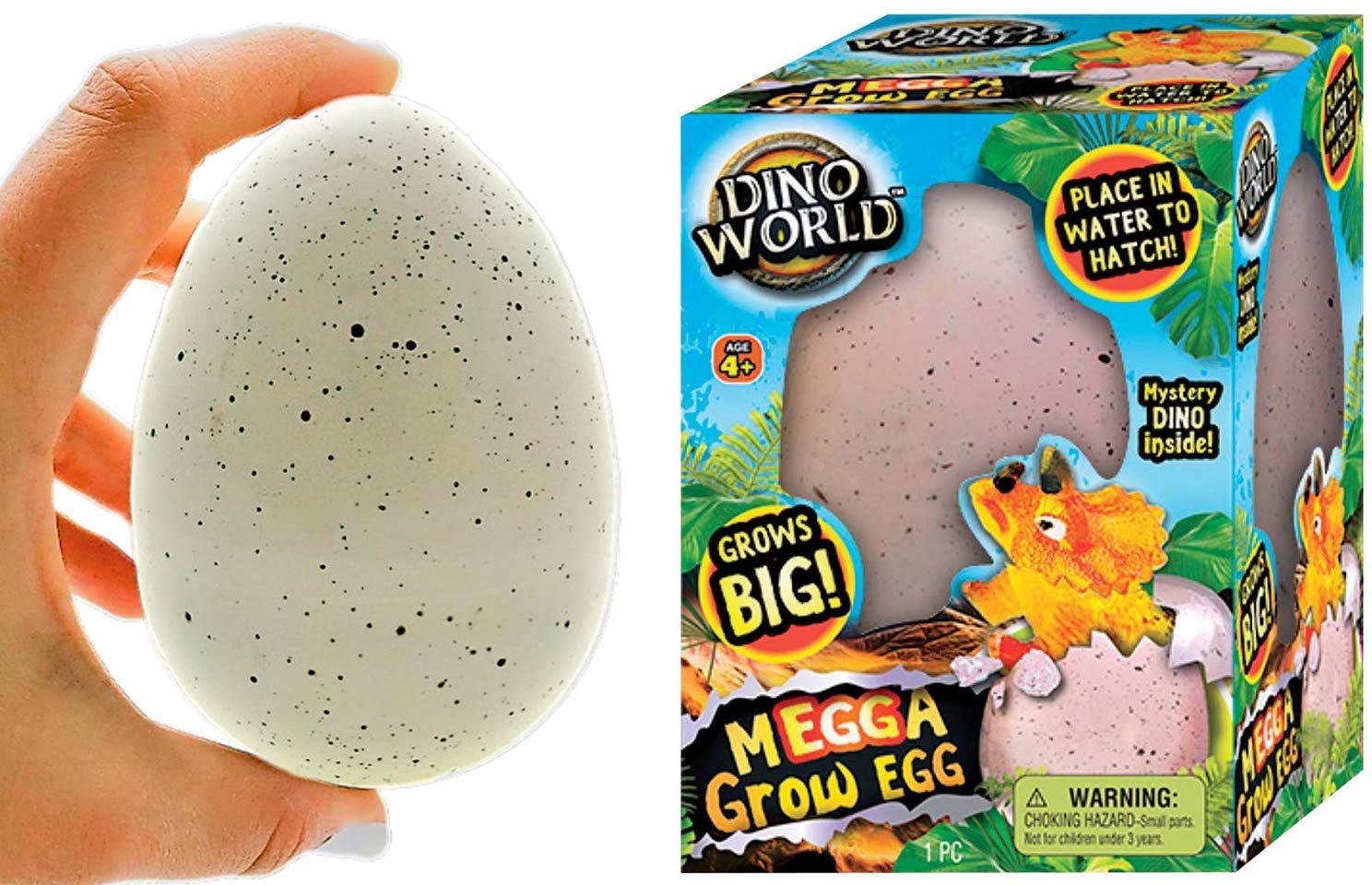 Buy JA-RU XXL Mega Magic Grow Hatching Growing Dinosaur Eggs Toy (1 Egg ...