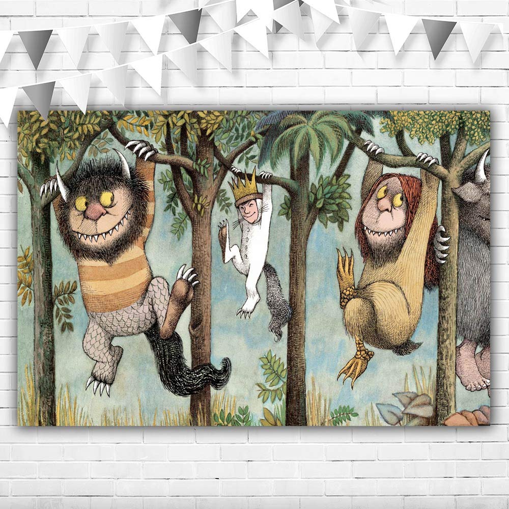 Buy Where The Wild Things are Backdrop 5x3 King of All The Wild Things ...