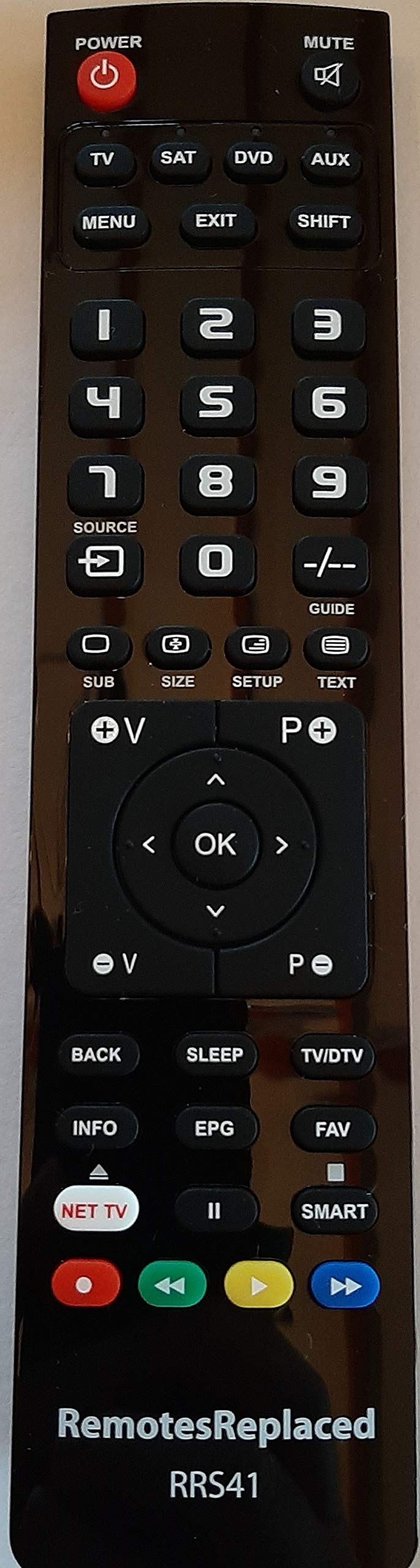 RemotesReplacedremote control compatible with the GECCO HD4200CI