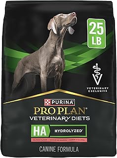 Pro Plan Veterinary Diets Purina HA Hydrolyzed Protein Dog Food Dry Salmon Flavor Formula - 25 lb. Bag