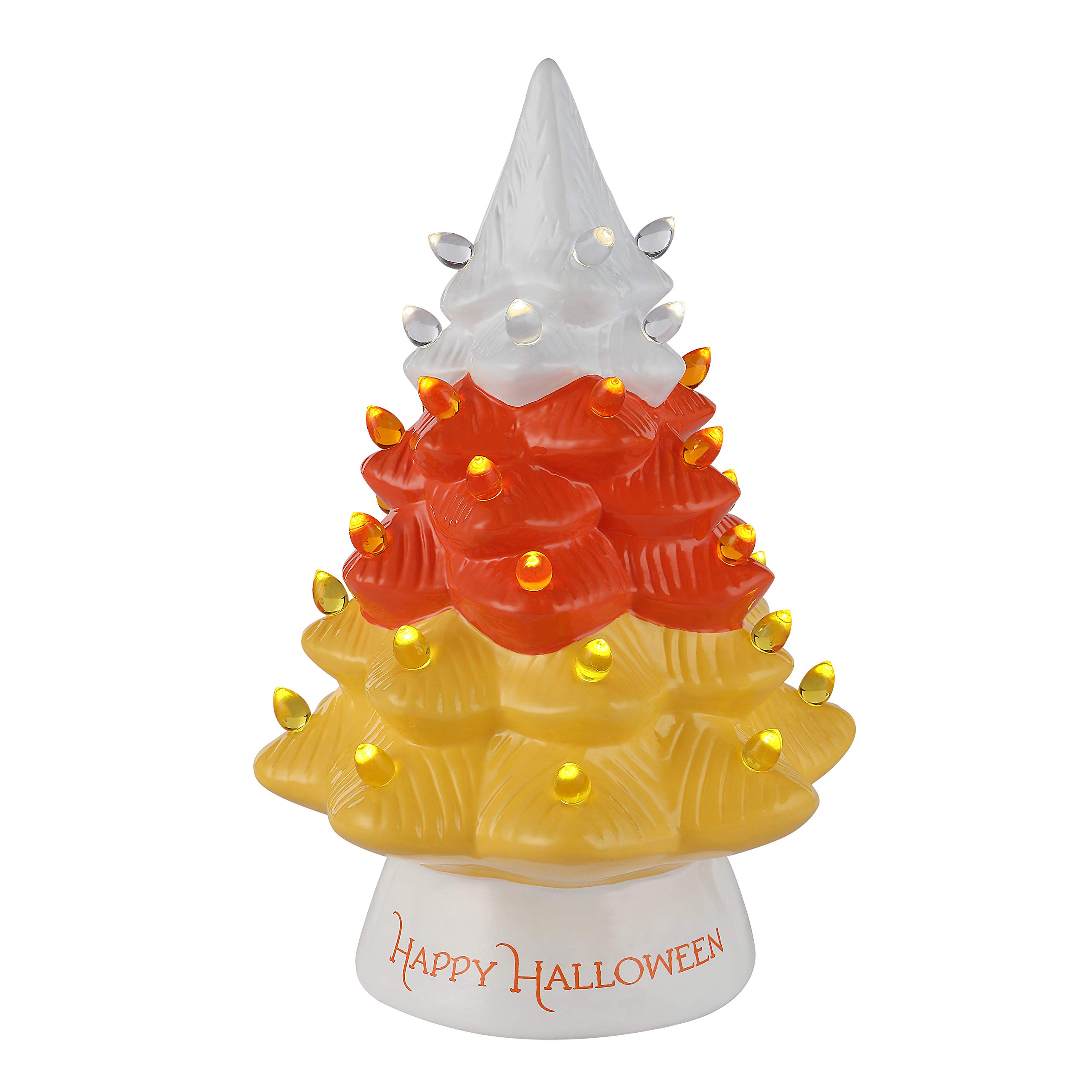 Amazon.com: Mr. Halloween Nostalgic Ceramic Tree with LED Lights ...