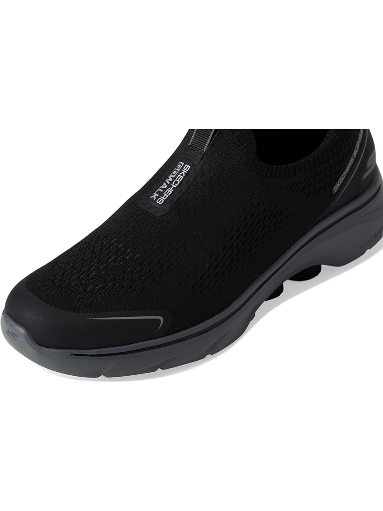 Black SKECHERS Performance Hands Free Slip-ins Go Walk 7 - Easy On Evolution Sneaker