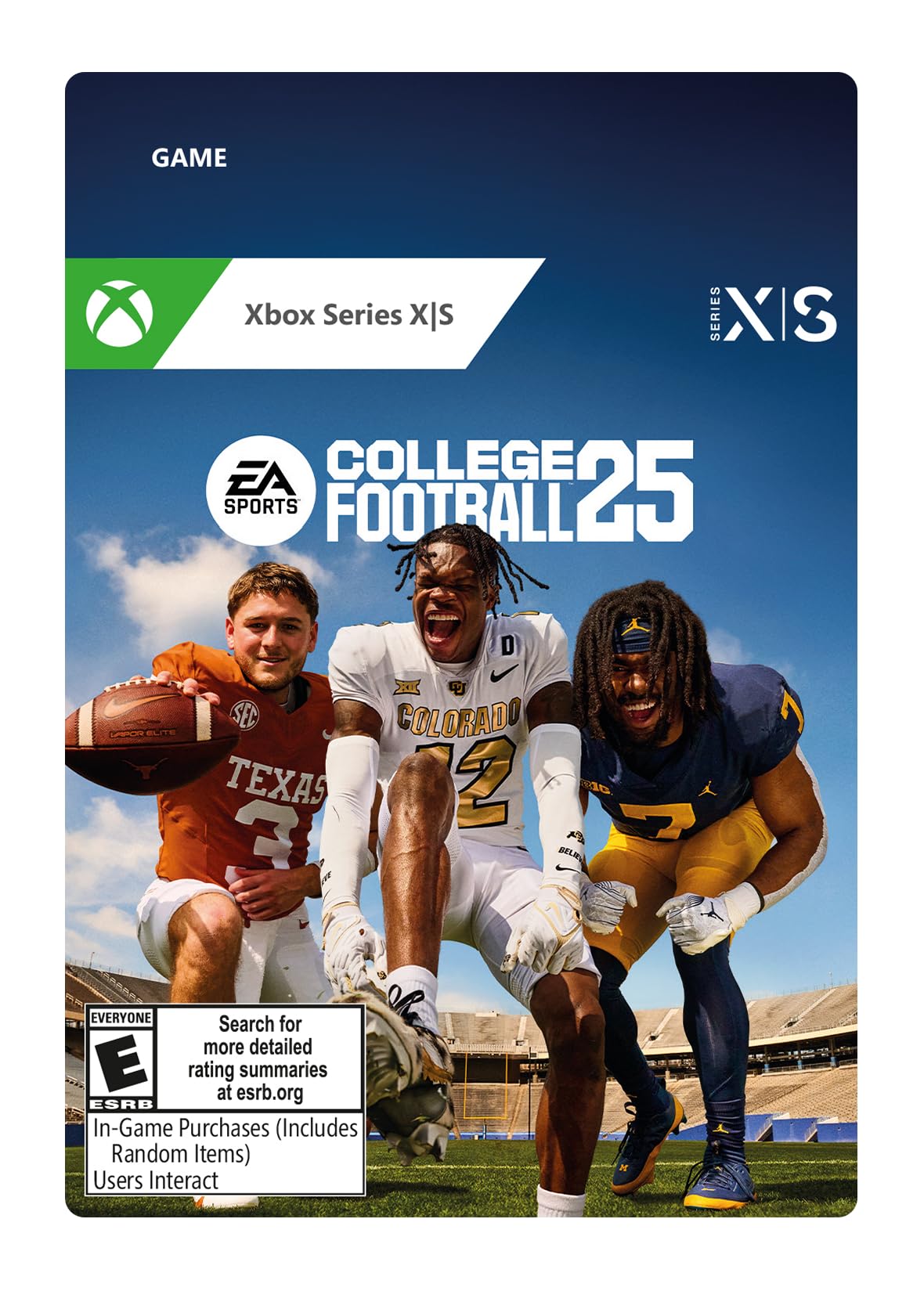 College Football 25: Standard - Xbox Series X|S [Digital Code]